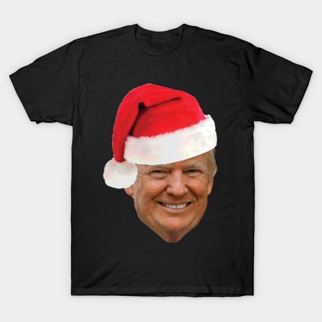 Donald Trump Wearing A Santa Hat Christmas Holiday T Shirt Trump donald-trump-wearing-a-santa-hat-christmas-holiday-t-shirt-trump